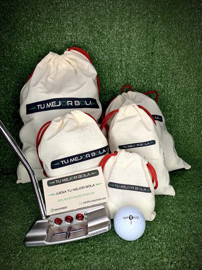 bolas de golf recuperadas